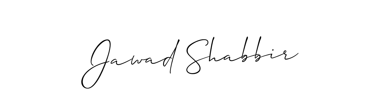 if you are searching for the best signature style for your name Jawad Shabbir. so please give up your signature search. here we have designed multiple signature styles  using Allison_Script. Jawad Shabbir signature style 2 images and pictures png