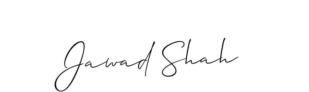 How to Draw Jawad Shah signature style? Allison_Script is a latest design signature styles for name Jawad Shah. Jawad Shah signature style 2 images and pictures png