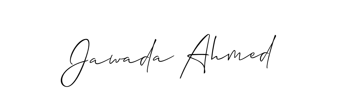 You can use this online signature creator to create a handwritten signature for the name Jawada Ahmed. This is the best online autograph maker. Jawada Ahmed signature style 2 images and pictures png