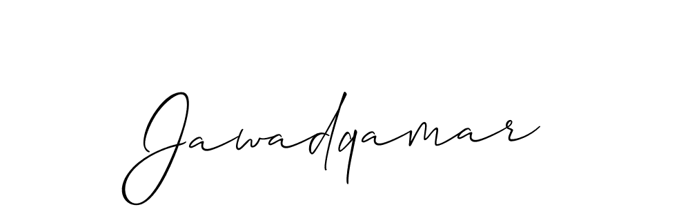 This is the best signature style for the Jawadqamar name. Also you like these signature font (Allison_Script). Mix name signature. Jawadqamar signature style 2 images and pictures png