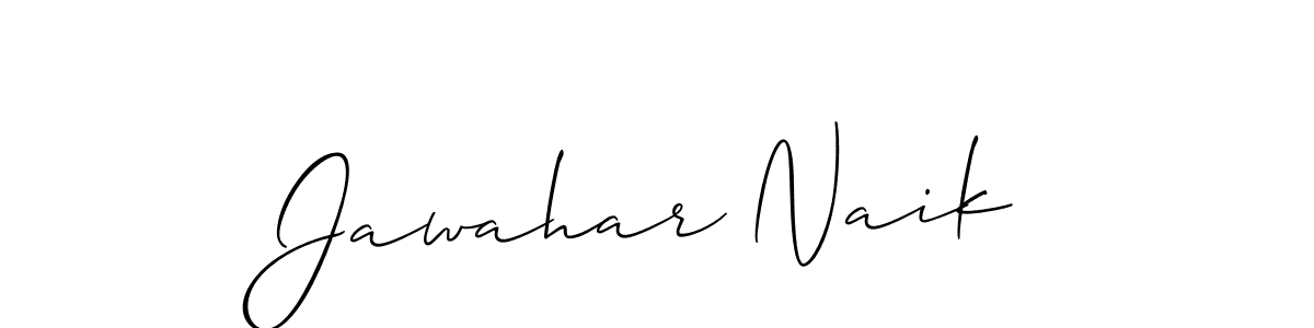 You should practise on your own different ways (Allison_Script) to write your name (Jawahar Naik) in signature. don't let someone else do it for you. Jawahar Naik signature style 2 images and pictures png