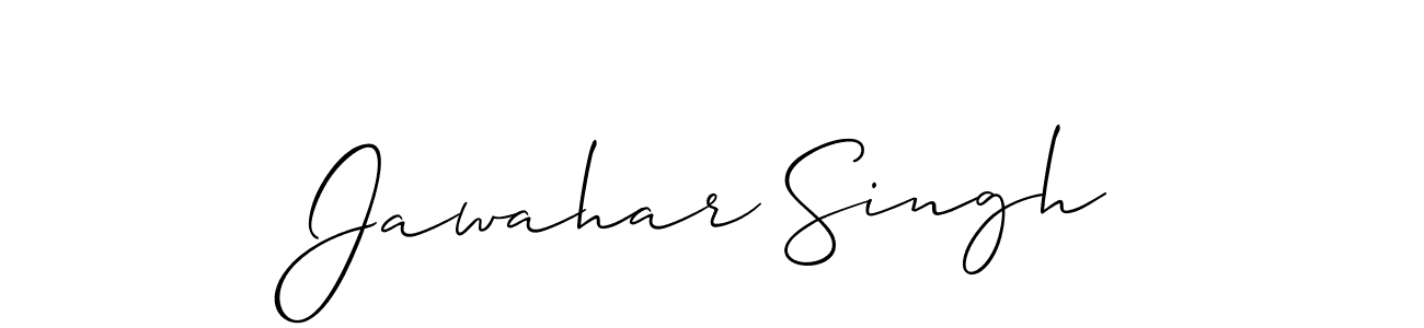 The best way (Allison_Script) to make a short signature is to pick only two or three words in your name. The name Jawahar Singh include a total of six letters. For converting this name. Jawahar Singh signature style 2 images and pictures png