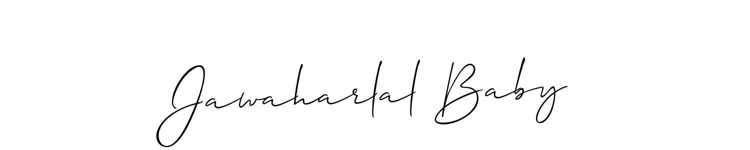 Also we have Jawaharlal Baby name is the best signature style. Create professional handwritten signature collection using Allison_Script autograph style. Jawaharlal Baby signature style 2 images and pictures png