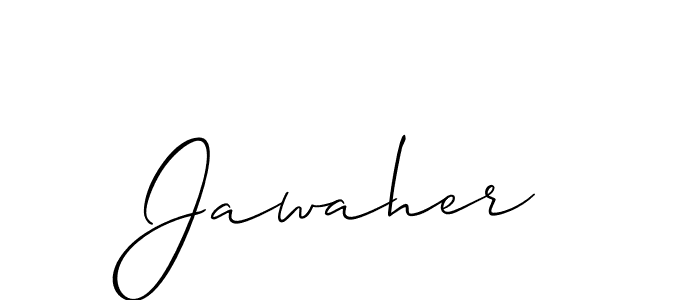 Make a beautiful signature design for name Jawaher. Use this online signature maker to create a handwritten signature for free. Jawaher signature style 2 images and pictures png