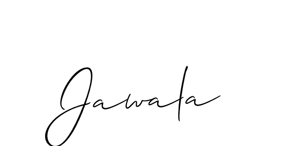 Jawala stylish signature style. Best Handwritten Sign (Allison_Script) for my name. Handwritten Signature Collection Ideas for my name Jawala. Jawala signature style 2 images and pictures png