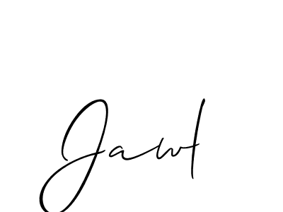 Create a beautiful signature design for name Jawl. With this signature (Allison_Script) fonts, you can make a handwritten signature for free. Jawl signature style 2 images and pictures png