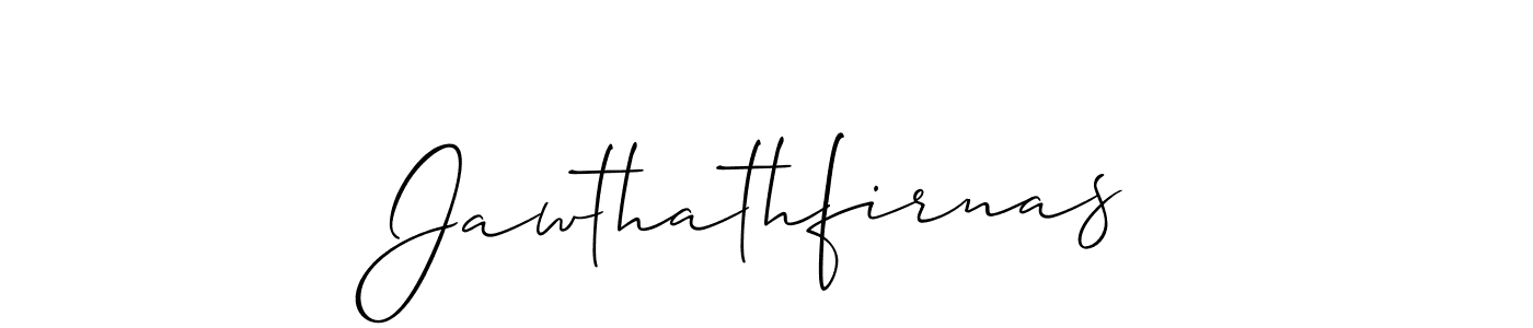 Best and Professional Signature Style for Jawthathfirnas. Allison_Script Best Signature Style Collection. Jawthathfirnas signature style 2 images and pictures png