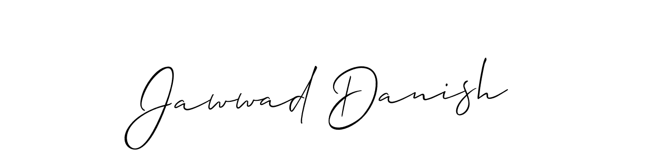 Best and Professional Signature Style for Jawwad Danish. Allison_Script Best Signature Style Collection. Jawwad Danish signature style 2 images and pictures png