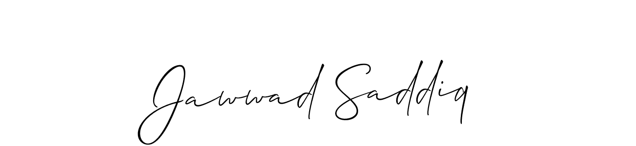 It looks lik you need a new signature style for name Jawwad Saddiq. Design unique handwritten (Allison_Script) signature with our free signature maker in just a few clicks. Jawwad Saddiq signature style 2 images and pictures png