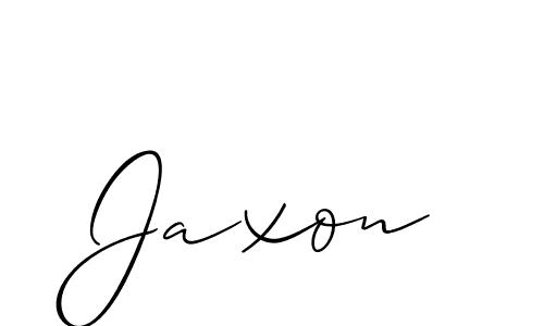 Also You can easily find your signature by using the search form. We will create Jaxon name handwritten signature images for you free of cost using Allison_Script sign style. Jaxon signature style 2 images and pictures png