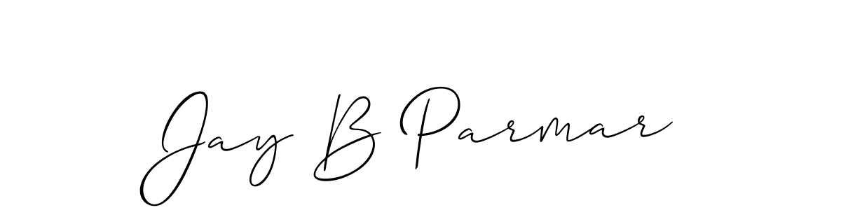 You should practise on your own different ways (Allison_Script) to write your name (Jay B Parmar) in signature. don't let someone else do it for you. Jay B Parmar signature style 2 images and pictures png