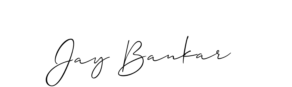 This is the best signature style for the Jay Bankar name. Also you like these signature font (Allison_Script). Mix name signature. Jay Bankar signature style 2 images and pictures png