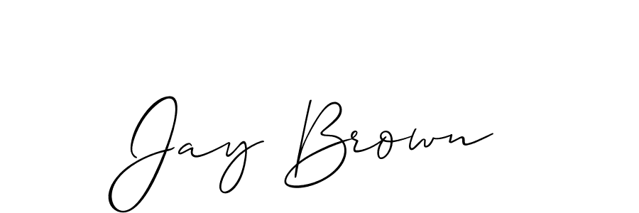 Similarly Allison_Script is the best handwritten signature design. Signature creator online .You can use it as an online autograph creator for name Jay Brown. Jay Brown signature style 2 images and pictures png