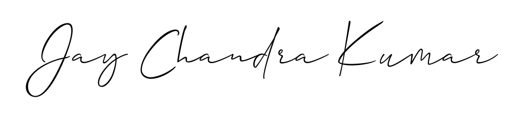 Elevate your brand with a stunning Jay Chandra Kumar eSignature. The Allison_Script style provides a balanced, flowing aesthetic for everyday signing. Jay Chandra Kumar signature style 2 images and pictures png