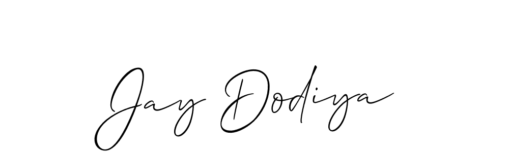 Make a beautiful signature design for name Jay Dodiya. Use this online signature maker to create a handwritten signature for free. Jay Dodiya signature style 2 images and pictures png