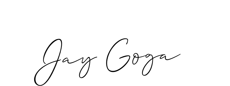 Check out images of Autograph of Jay Goga name. Actor Jay Goga Signature Style. Allison_Script is a professional sign style online. Jay Goga signature style 2 images and pictures png