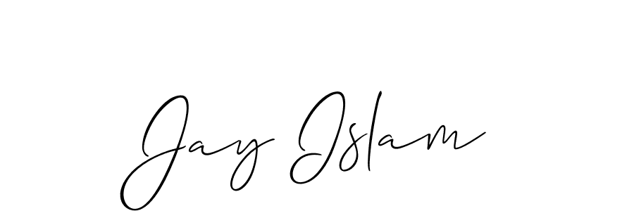 Make a beautiful signature design for name Jay Islam. Use this online signature maker to create a handwritten signature for free. Jay Islam signature style 2 images and pictures png