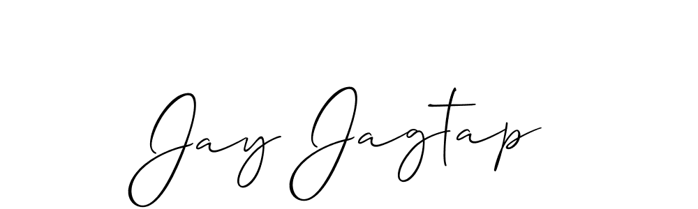 It looks lik you need a new signature style for name Jay Jagtap. Design unique handwritten (Allison_Script) signature with our free signature maker in just a few clicks. Jay Jagtap signature style 2 images and pictures png