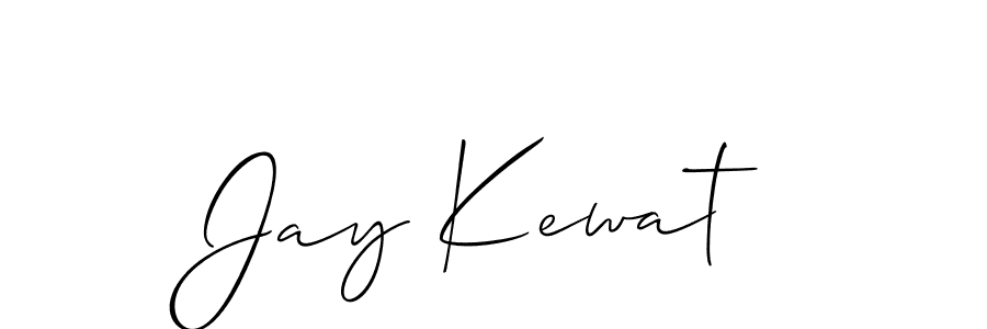 It looks lik you need a new signature style for name Jay Kewat. Design unique handwritten (Allison_Script) signature with our free signature maker in just a few clicks. Jay Kewat signature style 2 images and pictures png