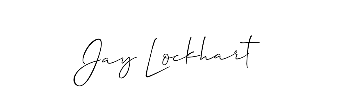 This is the best signature style for the Jay Lockhart name. Also you like these signature font (Allison_Script). Mix name signature. Jay Lockhart signature style 2 images and pictures png