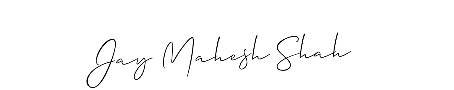 This is the best signature style for the Jay Mahesh Shah name. Also you like these signature font (Allison_Script). Mix name signature. Jay Mahesh Shah signature style 2 images and pictures png