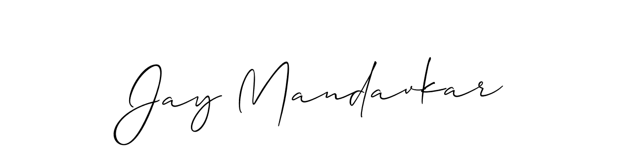 This is the best signature style for the Jay Mandavkar name. Also you like these signature font (Allison_Script). Mix name signature. Jay Mandavkar signature style 2 images and pictures png
