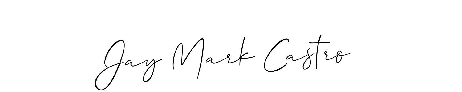 Make a short Jay Mark Castro signature style. Manage your documents anywhere anytime using Allison_Script. Create and add eSignatures, submit forms, share and send files easily. Jay Mark Castro signature style 2 images and pictures png