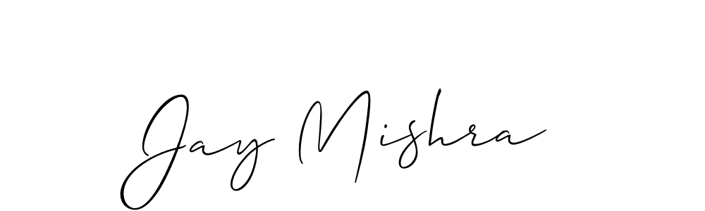 Also we have Jay Mishra name is the best signature style. Create professional handwritten signature collection using Allison_Script autograph style. Jay Mishra signature style 2 images and pictures png