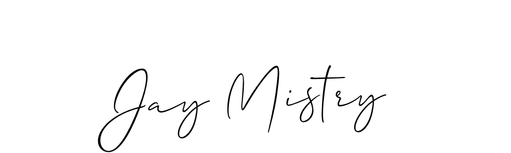 Also we have Jay Mistry name is the best signature style. Create professional handwritten signature collection using Allison_Script autograph style. Jay Mistry signature style 2 images and pictures png