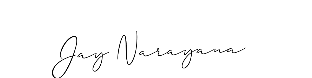 Make a beautiful signature design for name Jay Narayana. Use this online signature maker to create a handwritten signature for free. Jay Narayana signature style 2 images and pictures png