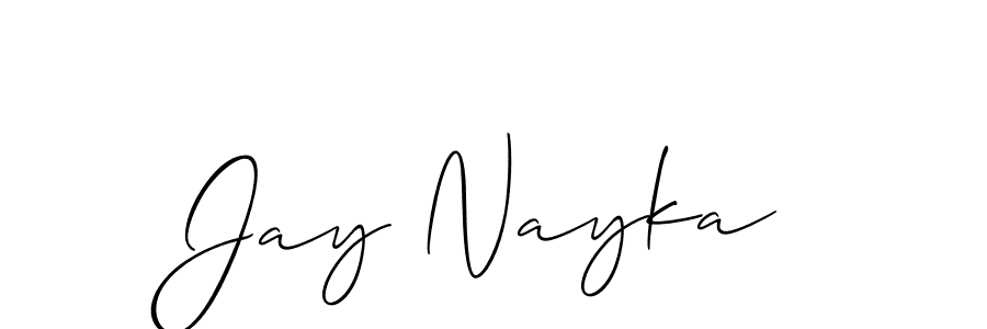 Make a short Jay Nayka signature style. Manage your documents anywhere anytime using Allison_Script. Create and add eSignatures, submit forms, share and send files easily. Jay Nayka signature style 2 images and pictures png