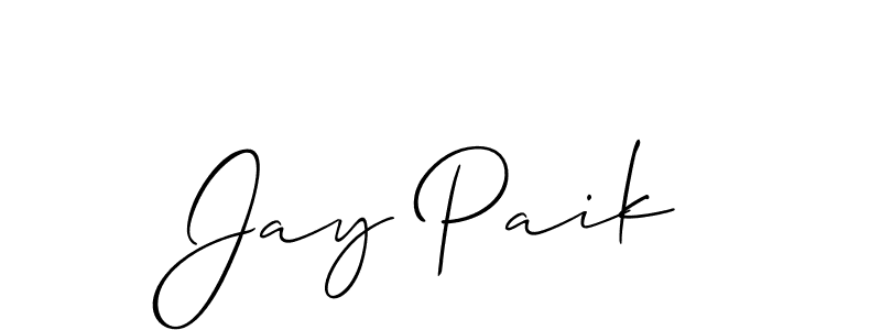 You can use this online signature creator to create a handwritten signature for the name Jay Paik. This is the best online autograph maker. Jay Paik signature style 2 images and pictures png