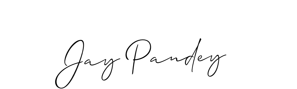 You can use this online signature creator to create a handwritten signature for the name Jay Pandey. This is the best online autograph maker. Jay Pandey signature style 2 images and pictures png