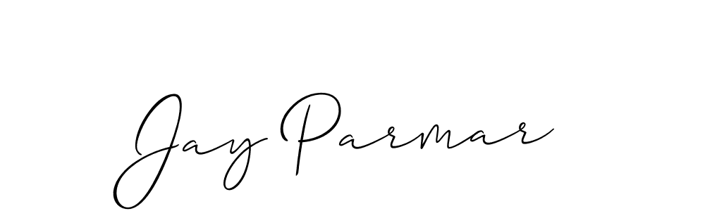 Make a short Jay Parmar signature style. Manage your documents anywhere anytime using Allison_Script. Create and add eSignatures, submit forms, share and send files easily. Jay Parmar signature style 2 images and pictures png