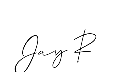 Make a beautiful signature design for name Jay R. Use this online signature maker to create a handwritten signature for free. Jay R signature style 2 images and pictures png