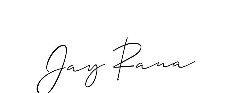 Best and Professional Signature Style for Jay Rana. Allison_Script Best Signature Style Collection. Jay Rana signature style 2 images and pictures png