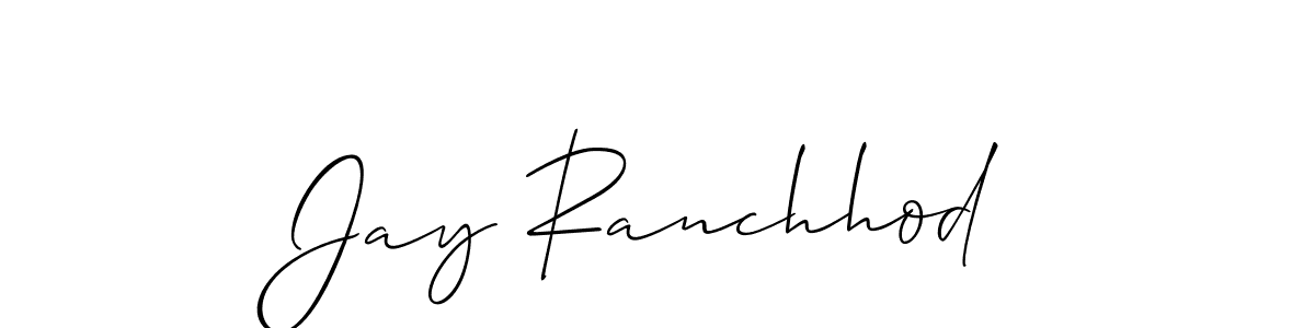 How to Draw Jay Ranchhod signature style? Allison_Script is a latest design signature styles for name Jay Ranchhod. Jay Ranchhod signature style 2 images and pictures png