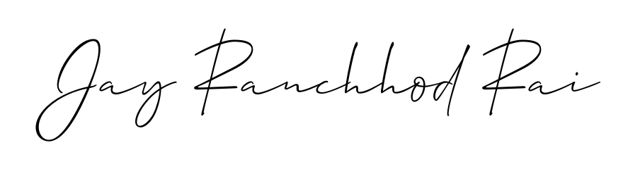 Express your personality with a custom Jay Ranchhod Rai signature crafted with Allison_Script typography. Free transparent PNG download available. Jay Ranchhod Rai signature style 2 images and pictures png