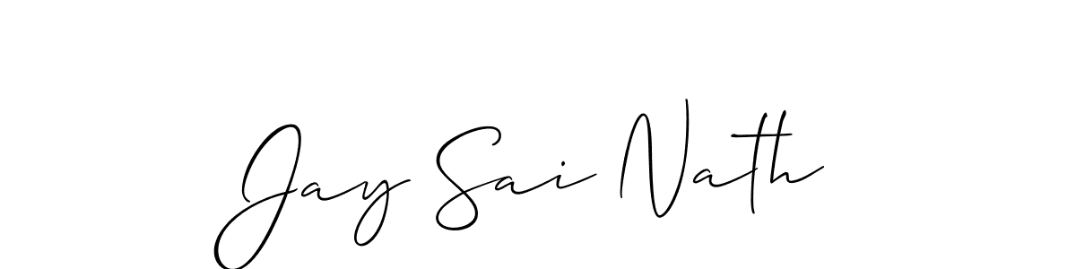 See photos of Jay Sai Nath official signature by Spectra . Check more albums & portfolios. Read reviews & check more about Allison_Script font. Jay Sai Nath signature style 2 images and pictures png