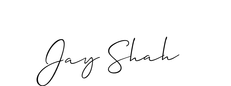 Once you've used our free online signature maker to create your best signature Allison_Script style, it's time to enjoy all of the benefits that Jay Shah name signing documents. Jay Shah signature style 2 images and pictures png