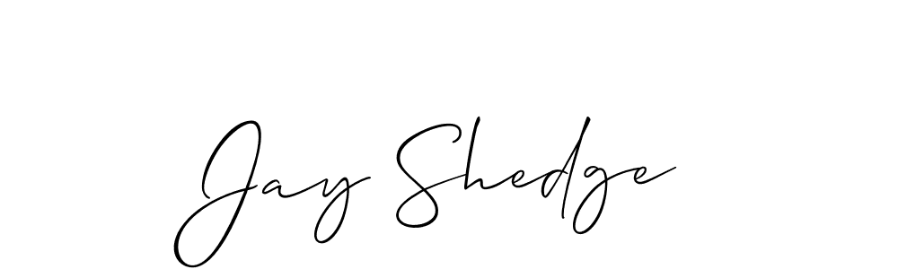 Make a beautiful signature design for name Jay Shedge. Use this online signature maker to create a handwritten signature for free. Jay Shedge signature style 2 images and pictures png