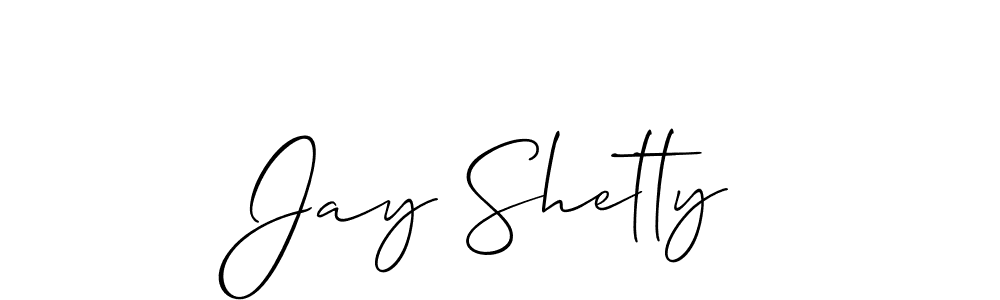 How to Draw Jay Shetty signature style? Allison_Script is a latest design signature styles for name Jay Shetty. Jay Shetty signature style 2 images and pictures png