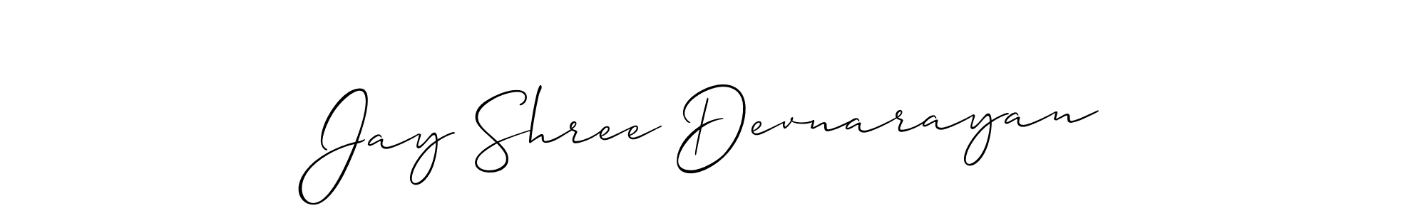 Best and Professional Signature Style for Jay Shree Devnarayan. Allison_Script Best Signature Style Collection. Jay Shree Devnarayan signature style 2 images and pictures png