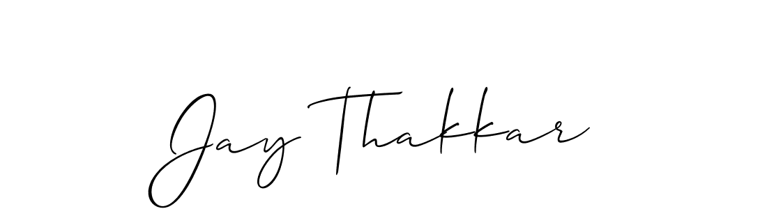 Also You can easily find your signature by using the search form. We will create Jay Thakkar name handwritten signature images for you free of cost using Allison_Script sign style. Jay Thakkar signature style 2 images and pictures png