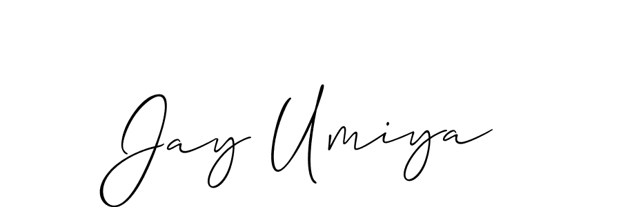 Also You can easily find your signature by using the search form. We will create Jay Umiya name handwritten signature images for you free of cost using Allison_Script sign style. Jay Umiya signature style 2 images and pictures png
