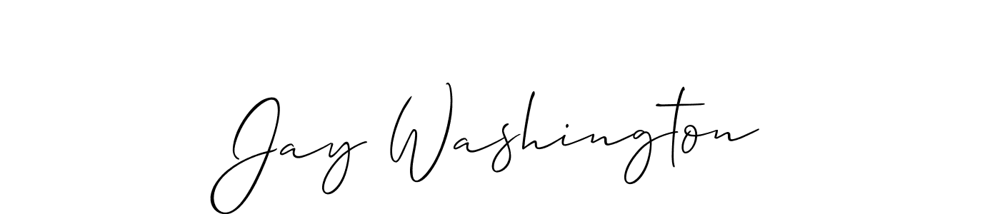 It looks lik you need a new signature style for name Jay Washington. Design unique handwritten (Allison_Script) signature with our free signature maker in just a few clicks. Jay Washington signature style 2 images and pictures png