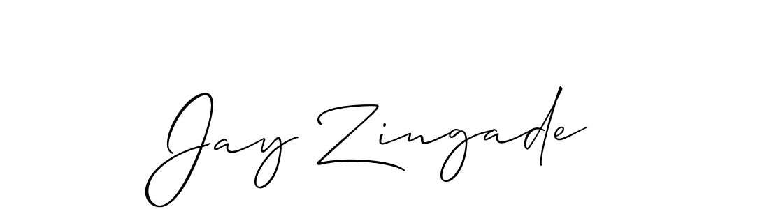 Once you've used our free online signature maker to create your best signature Allison_Script style, it's time to enjoy all of the benefits that Jay Zingade name signing documents. Jay Zingade signature style 2 images and pictures png