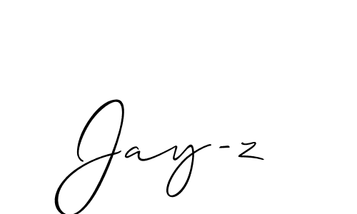 Jay-z stylish signature style. Best Handwritten Sign (Allison_Script) for my name. Handwritten Signature Collection Ideas for my name Jay-z. Jay-z signature style 2 images and pictures png