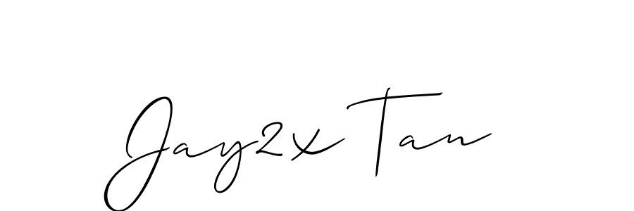 Best and Professional Signature Style for Jay2x Tan. Allison_Script Best Signature Style Collection. Jay2x Tan signature style 2 images and pictures png
