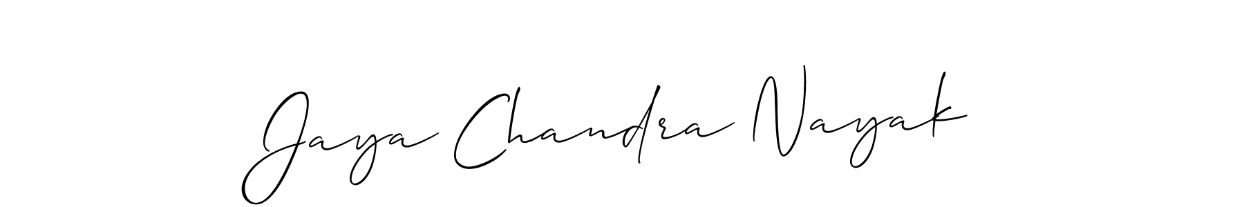 How to Draw Jaya Chandra Nayak signature style? Allison_Script is a latest design signature styles for name Jaya Chandra Nayak. Jaya Chandra Nayak signature style 2 images and pictures png